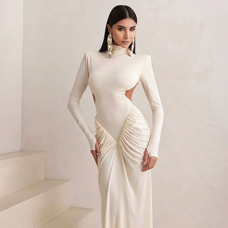 Women Backless Long Dress Turt - огляд і ціна Maxi Dress Halter