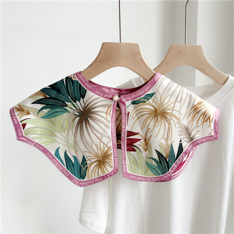 Fashion Floral Detachable Coll - огляд і ціна Blouse Off Shoulder