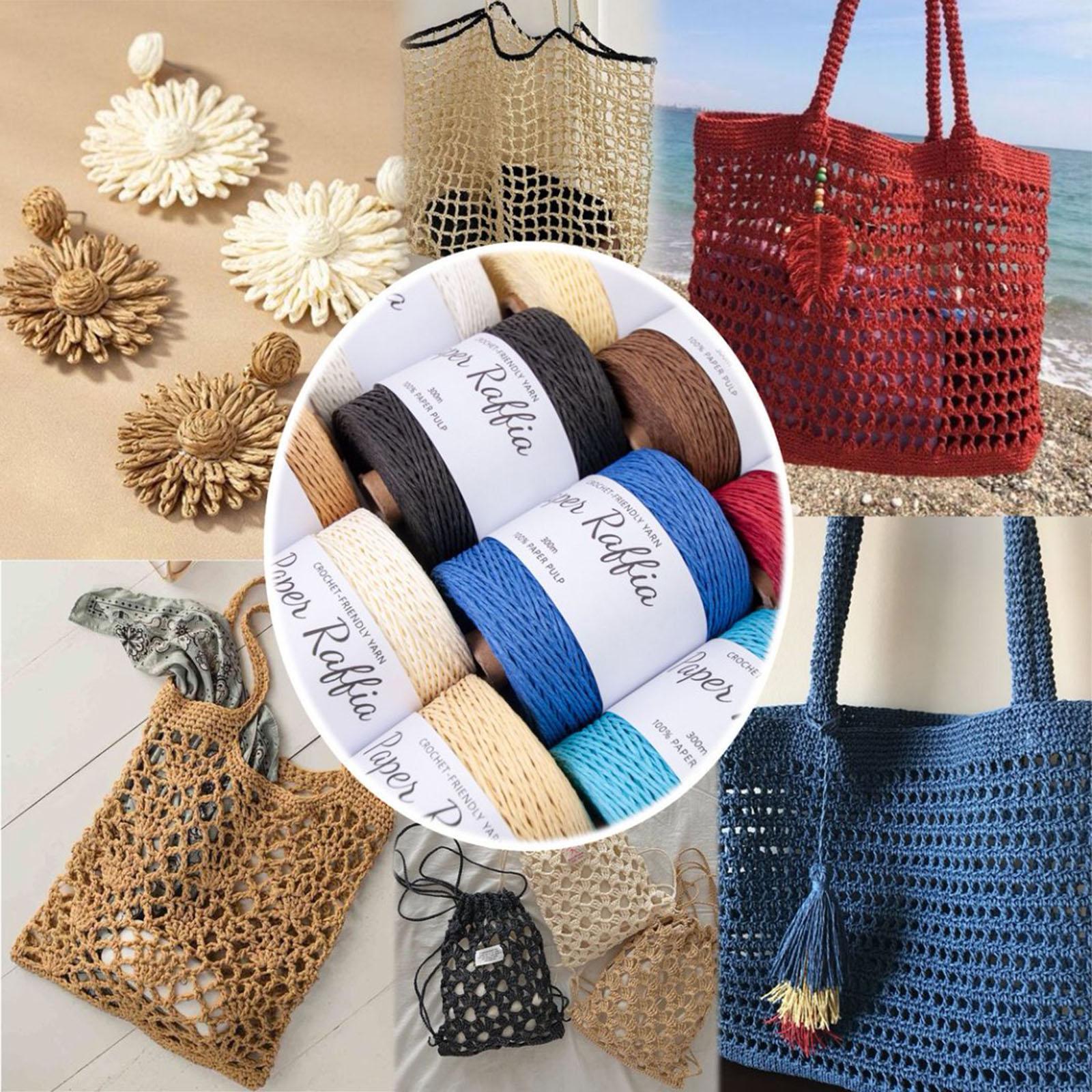 Cotton Raffia Raffia String 32 - огляд і ціна Crochet Bag Raffia