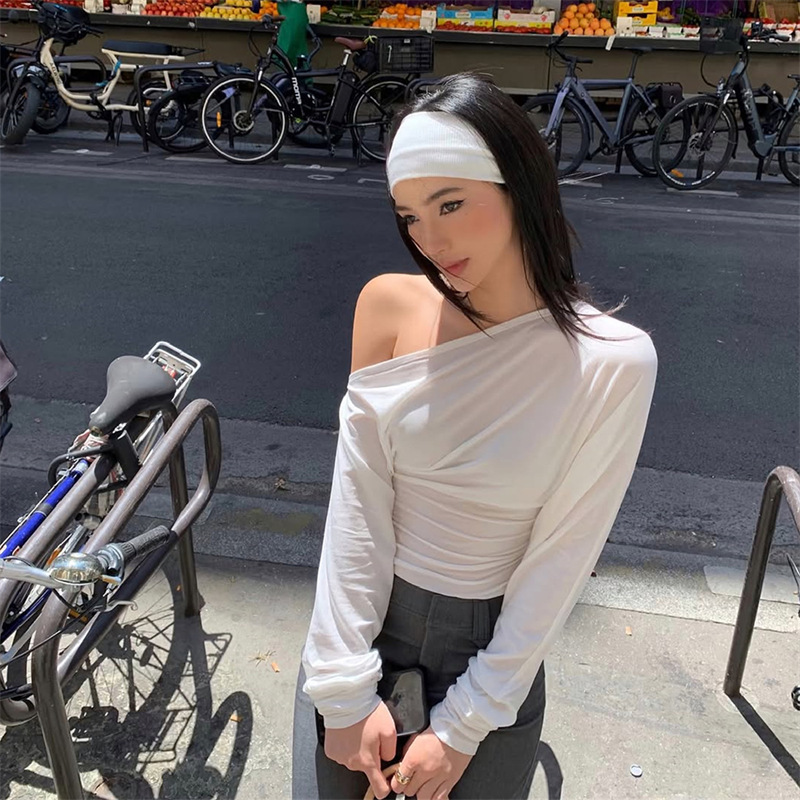 2026 Women’s One Shoulder Top  - огляд і ціна Blouse Off Shoulder