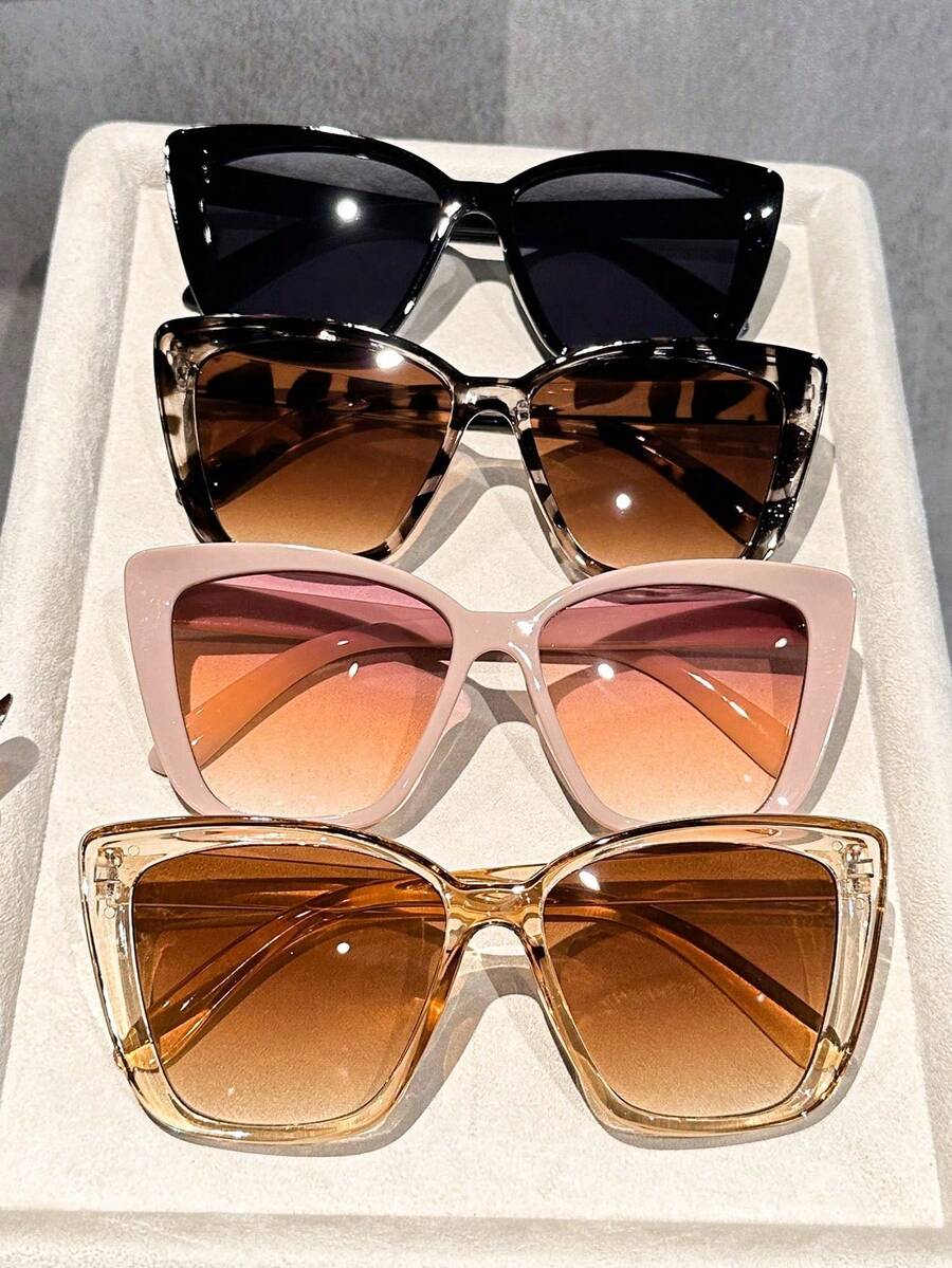 3/4pcs Women Cat Eye Frame Del - огляд і ціна Sunglasses Cat Eye
