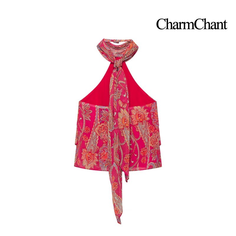 CHARMCHANT Women's Paisley Pri - огляд і ціна Midi Skirt Floral