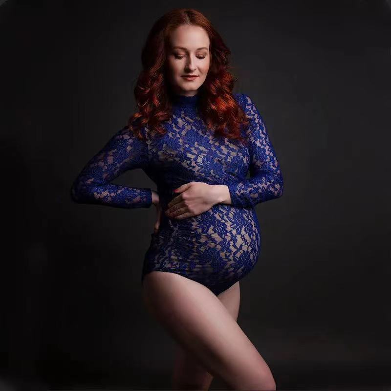 Lace Maternity Photography Pro - огляд і ціна Romper Floral Print