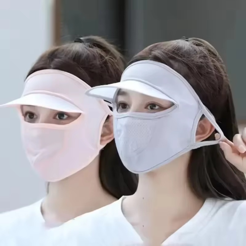 Ice Silk Mask for Outdoor Cycl - огляд і ціна Headband Summer Knit