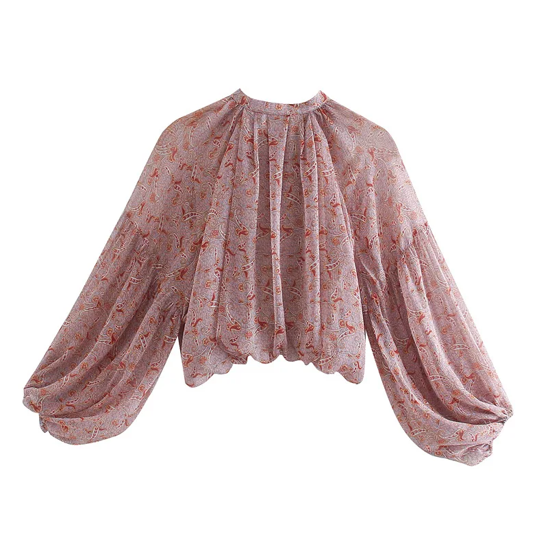 TEELYNN Puff Long Sleeve Boho  - огляд і ціна Romper Floral Print