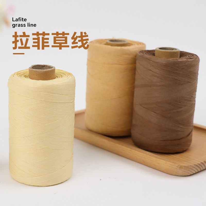 300m/150m Natural Paper Raffia - огляд і ціна Crochet Bag Raffia