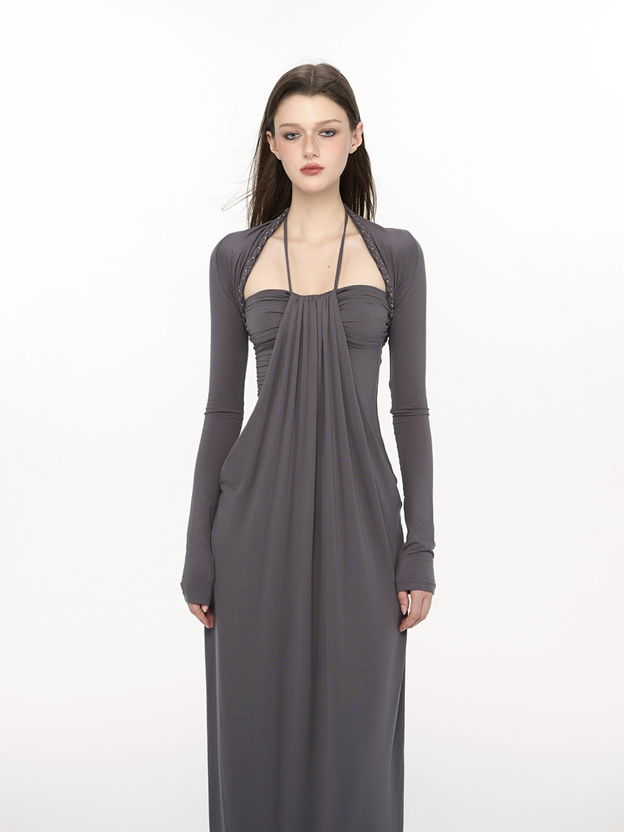 REDDACHiC Elegant Braided Shru - огляд і ціна Maxi Dress Halter