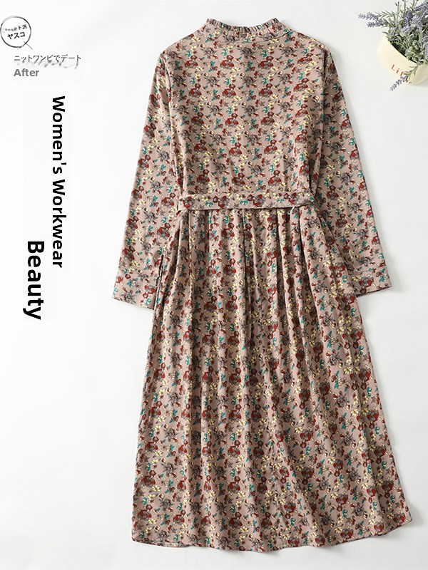 Elegant Floral Print A-Line Dr - огляд і ціна Midi Skirt Floral