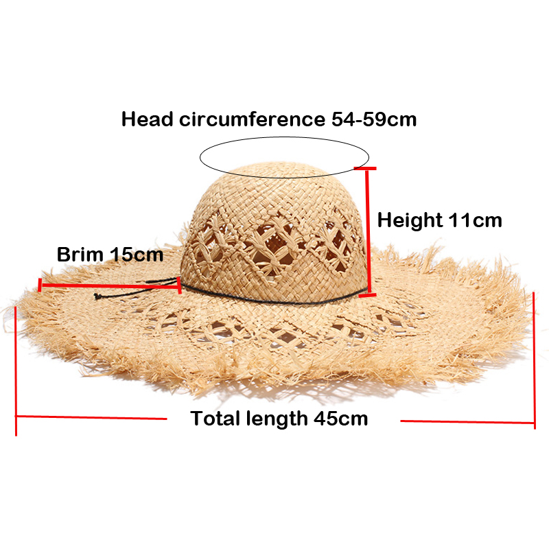 New Women Summer Natural Raffi - огляд і ціна Hat Floppy Wide