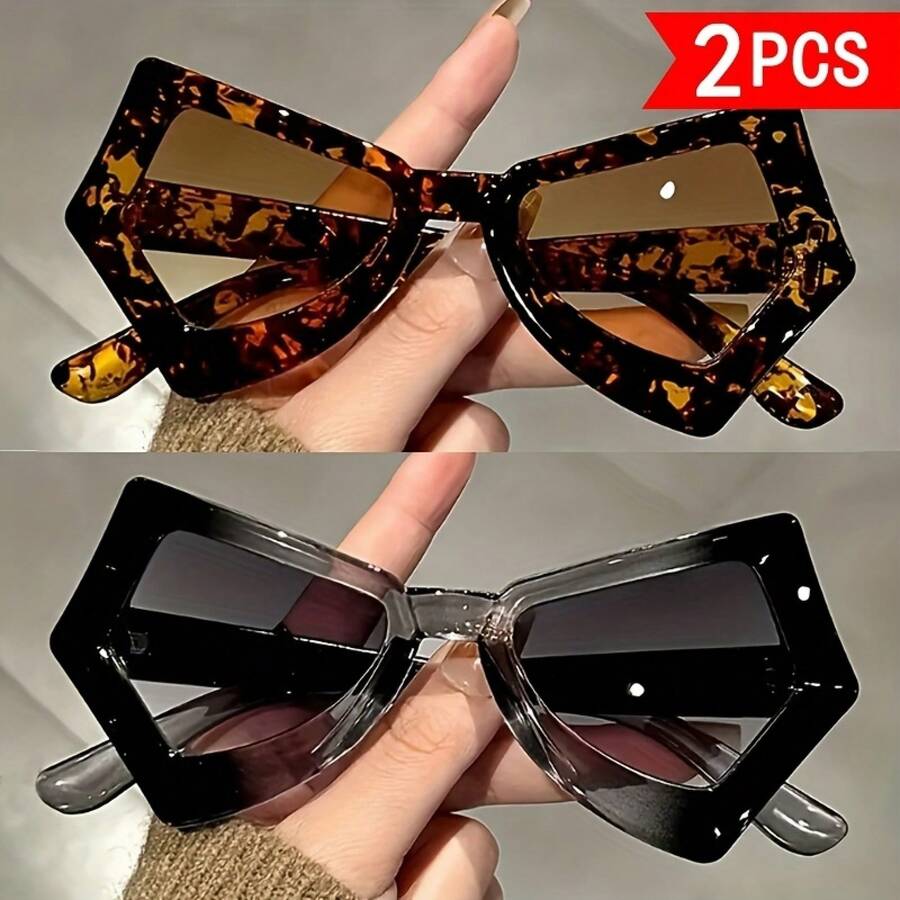 Two-Piece Set Style, Irregular - огляд і ціна Sunglasses Cat Eye