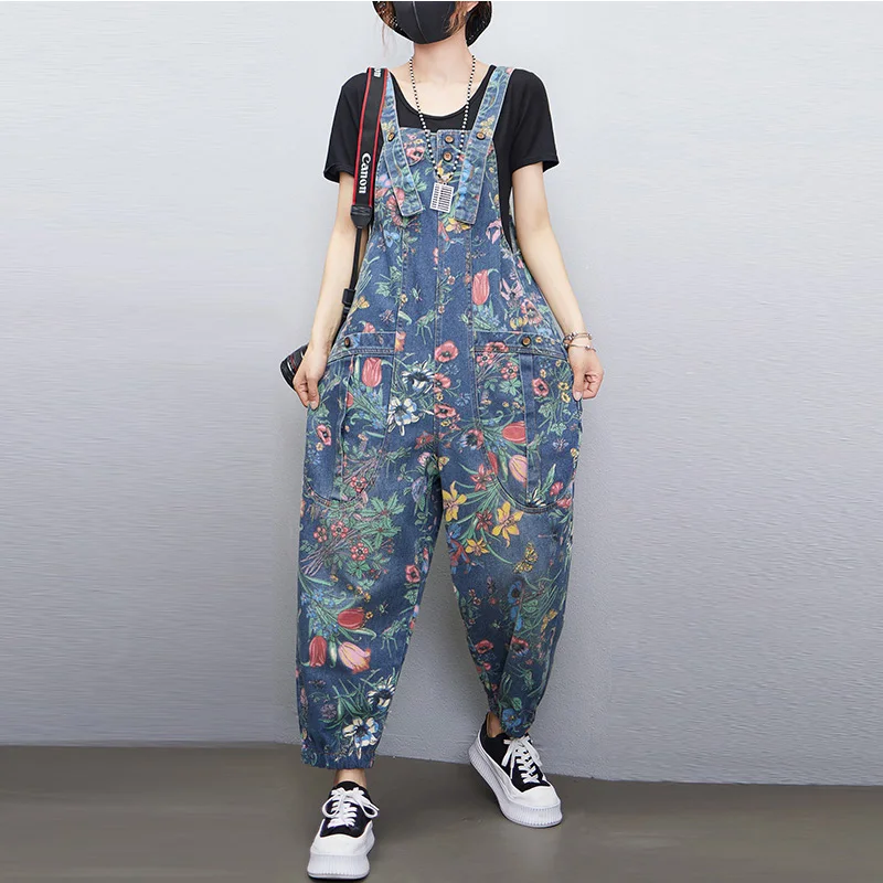 Casual Streetwear Print Floral - огляд і ціна Romper Floral Print