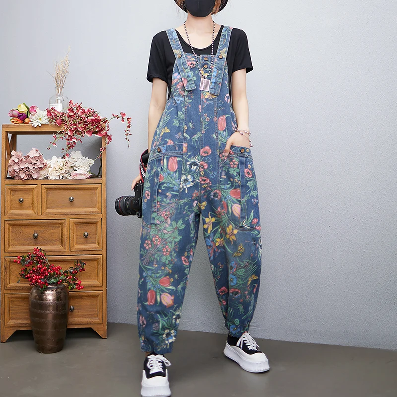 Casual Streetwear Print Floral - огляд і ціна Romper Floral Print