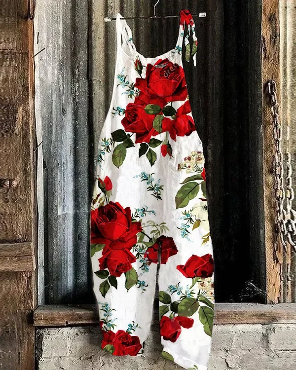 Women Jumpsuits Overalls Sleev - огляд і ціна Romper Floral Print